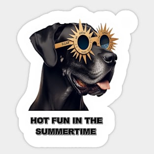 Hot Fun In The Summertime Sticker